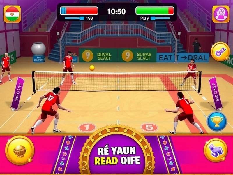 Southern Volley Ace Game Screenshot